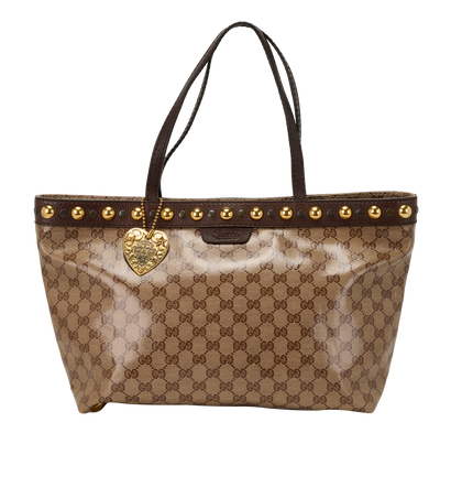 Babouska Hysteria Tote, &pound;375, Handbags, Brown, Canvas, Front view
